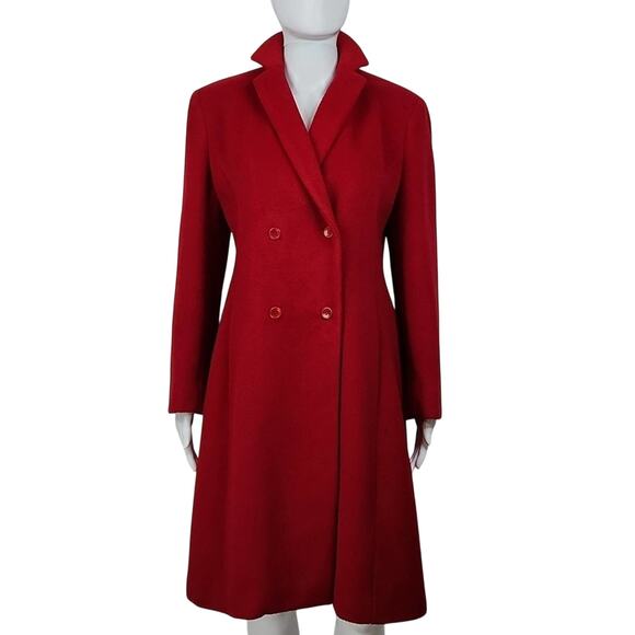 Jones New York Wool Coat Size 8 - Picture 1 of 13